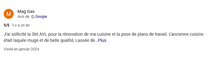 Avis Google de Mag Gas