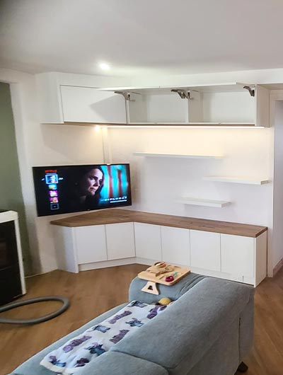 Mobilier de salon ouvert