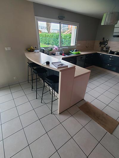 Cuisine avant le relooking
