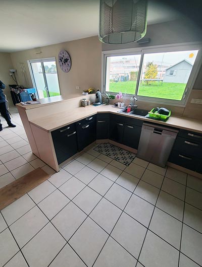 Cuisine avant le relooking